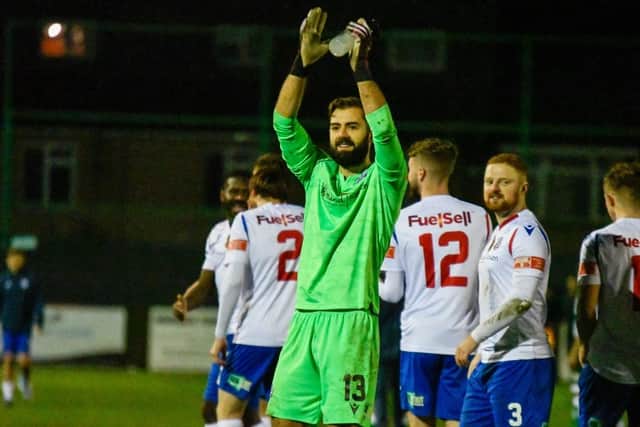 Dean Snedker is staying at AFC Rushden & Diamonds. Pictures courtesy of Hawkins Images
