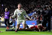 Fraser Dingwall scored his first England try against Wales last month (photo by David Rogers/Getty Images)