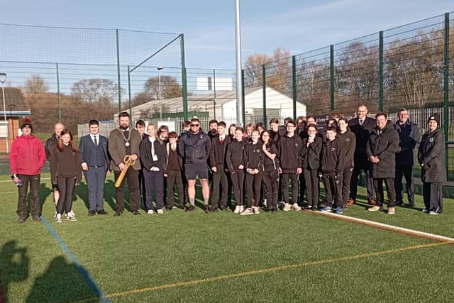 New 3G pitch opens at Kettering Buccleuch Academy to boost grassroots sport