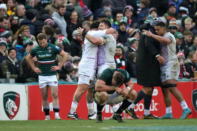 Saints secured a superb win at Leicester last month
