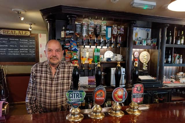 Rob Seymour, owner of The Three Cocks