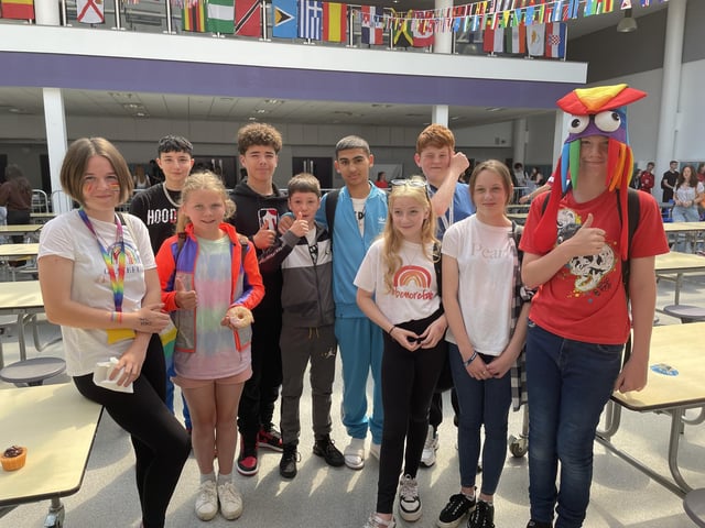 Pupils at Kingswood went all-out for Florence