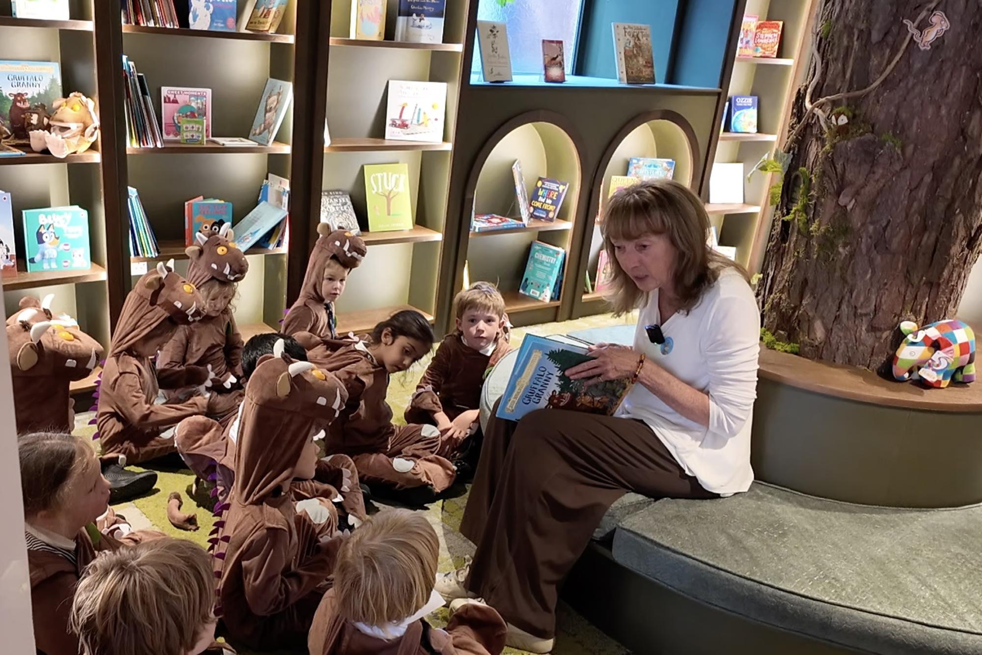 WATCH: Schoolchildren celebrate release of new Gruffalo Granny book