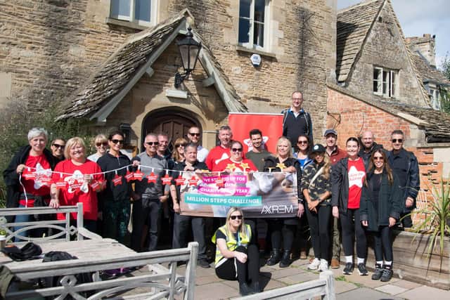 Members Gathered at the Eliot Arms in South Cerney for a 5 mile walk