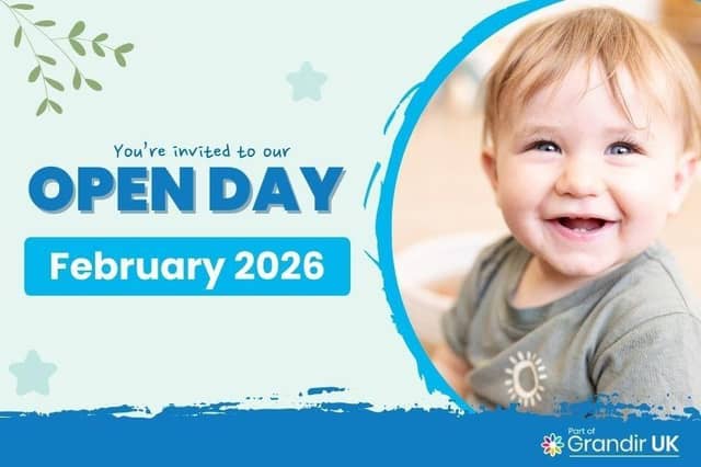 Join us for our Grandir UK Open Day on Saturday 7th February from 9am to 1pm.