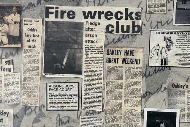 In 1985 the club was burned down by arsonists