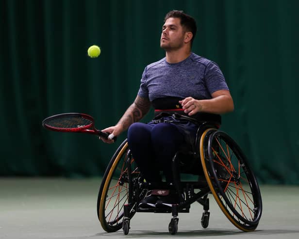 Chelveston wheelchair tennis star Gary Cox has had a fine 2022
