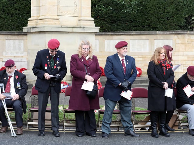 Wellingborough Remembrance Day parade 2022