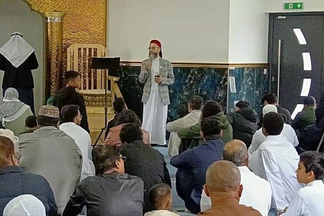 Opening Speech before the prayer.