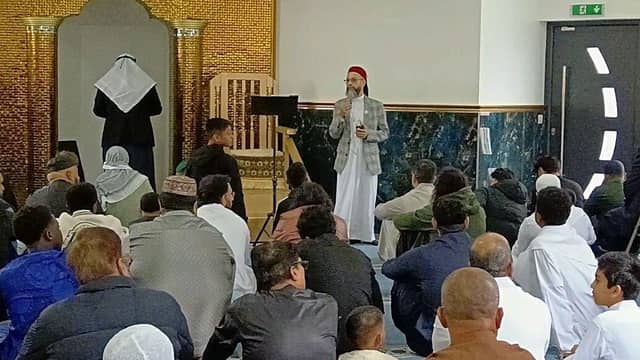 Opening Speech before the prayer.