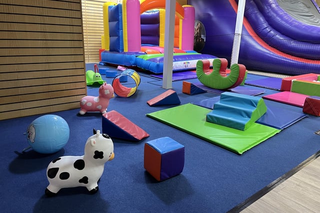 Inflatapark includes various inflatables as well as an under-fours area