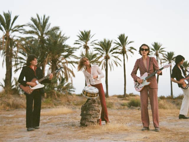 Temples - l-r Adam Smith, Rens Ottink, James Bagshaw and Tom Walmsley