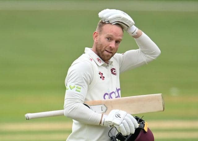 Luke Procter became the third Northants player to score a century in their record-breaking innings against Warwickshire