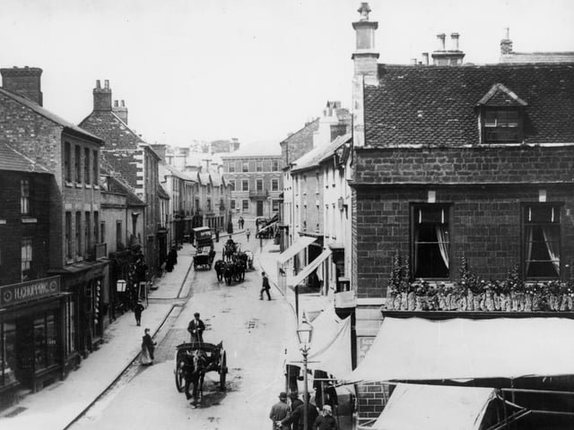Silver Street, Wellingborough, in about 1901