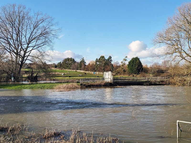 Flooding in Thrapston