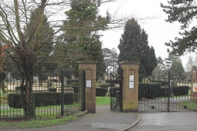 Newton Road Cemetery is 'rapidly reaching full capacity' according to the town council