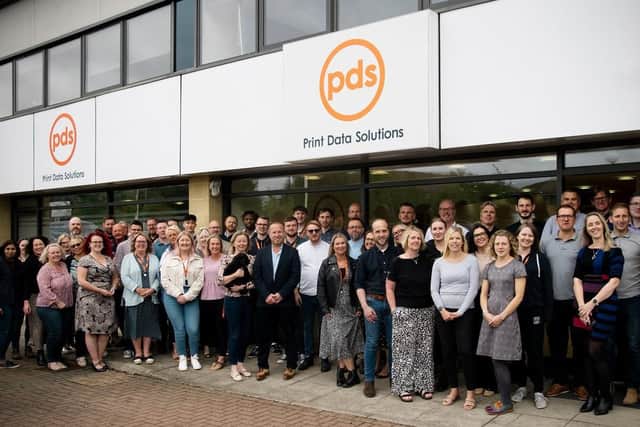 The PDS team at their Wellingborough head office