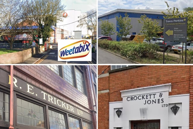 Do you recognise these famous brands in Northamptonshire?