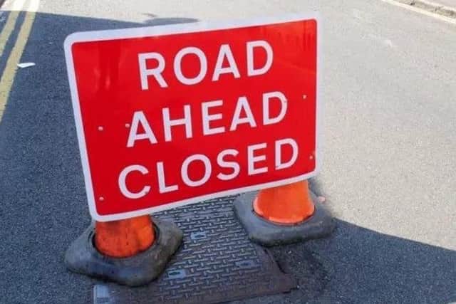 The closure is expected to be in place until midnight