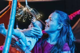 Lula offers a playful first experience of sensory theatre for babies (photo: Greta Zabulyte)