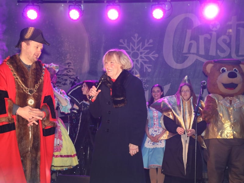 PICTURE SPECIAL: Kettering Christmas lights switch on event 2024