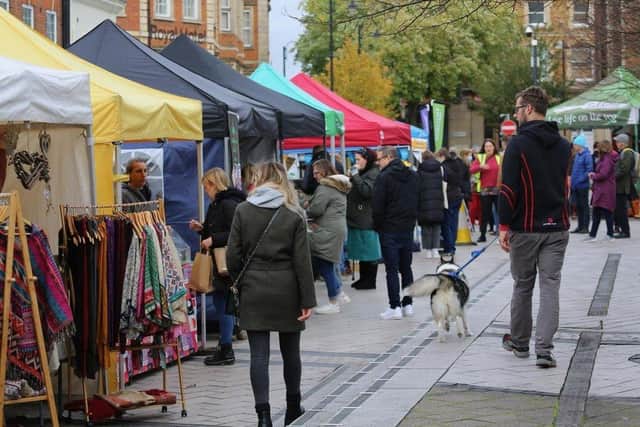 The last vegan market in Kettering. Picture by Neil Fedorowycz.