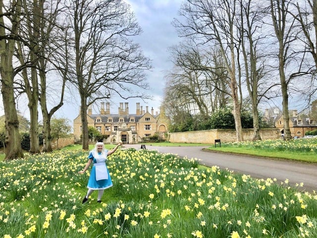 With the help of Alice in Wonderland, the 2023 season will have a really special launch with ‘The Magic of Easter’ on Easter Sunday and Easter Monday.
Alice will lay the trail for the Easter egg hunt and each day she will hide her golden egg, containing £100.
Search Holdenby House to find out more.