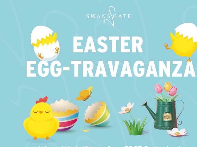 Swansgate will be the venue for an Easter hunt on April 5 and 12
