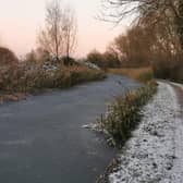 Cold weather continues in Northamptonshire.