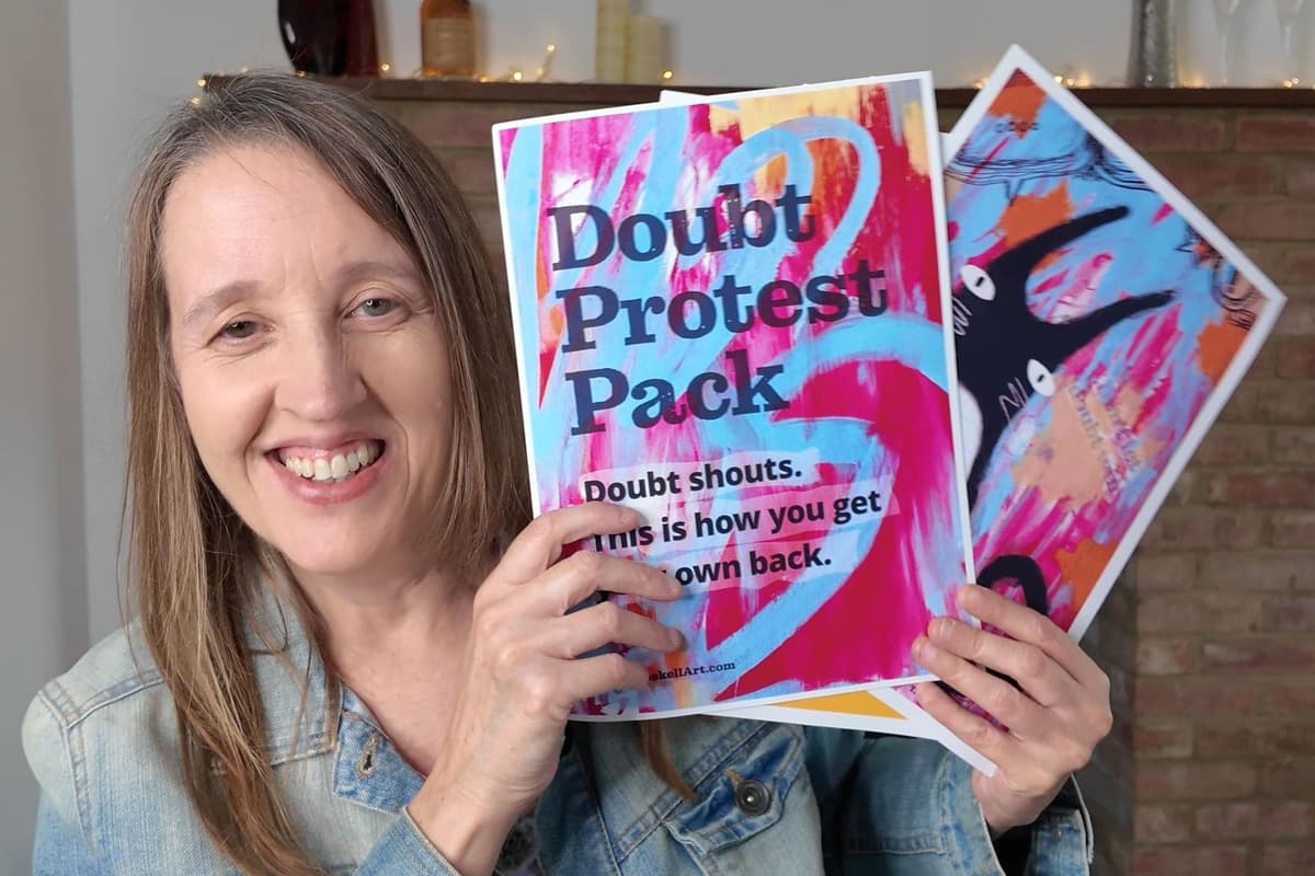 Protest Kit Kettering artist launches protest kit to fight self-doubt