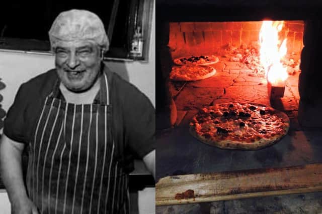 Pasquale in 2020 and the Frank's pizza oven