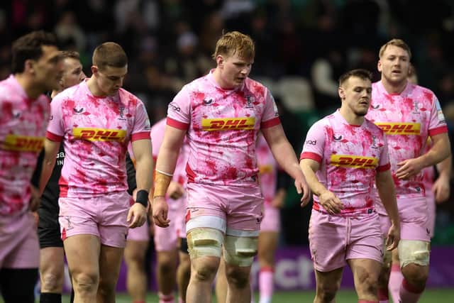 Harlequins conceded 10 tries at Saints (photo by David Rogers/Getty Images)