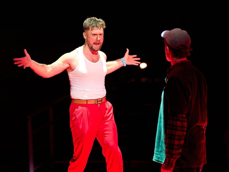 Danny Hatchard as Hugo Bang and Daniel Rainford as Aidan in Top Gs Like Me