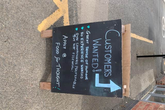 Food For Thought is urging old and new customers to support them as they try to secure their future