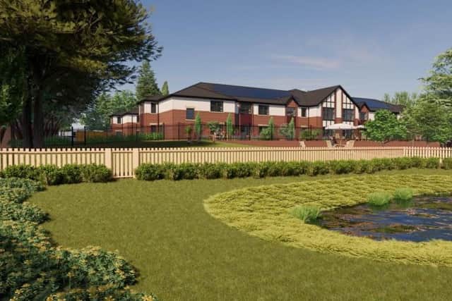 If approved, the care home will be 3,178 sqm