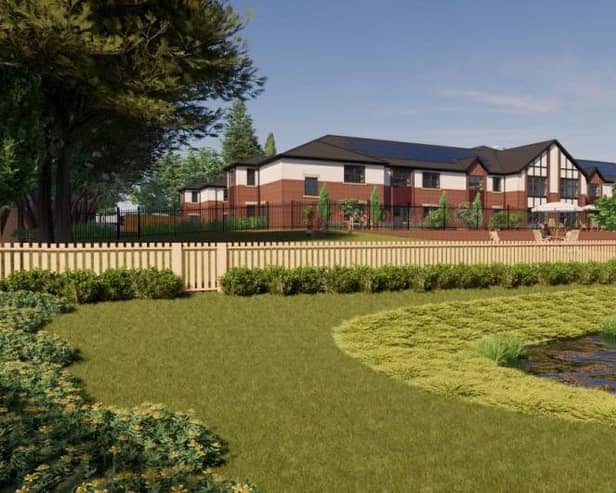 If approved, the care home will be 3,178 sqm
