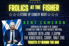 Hats Funny Comedy presents "Frolics at the Fisher" with Kent Cameron