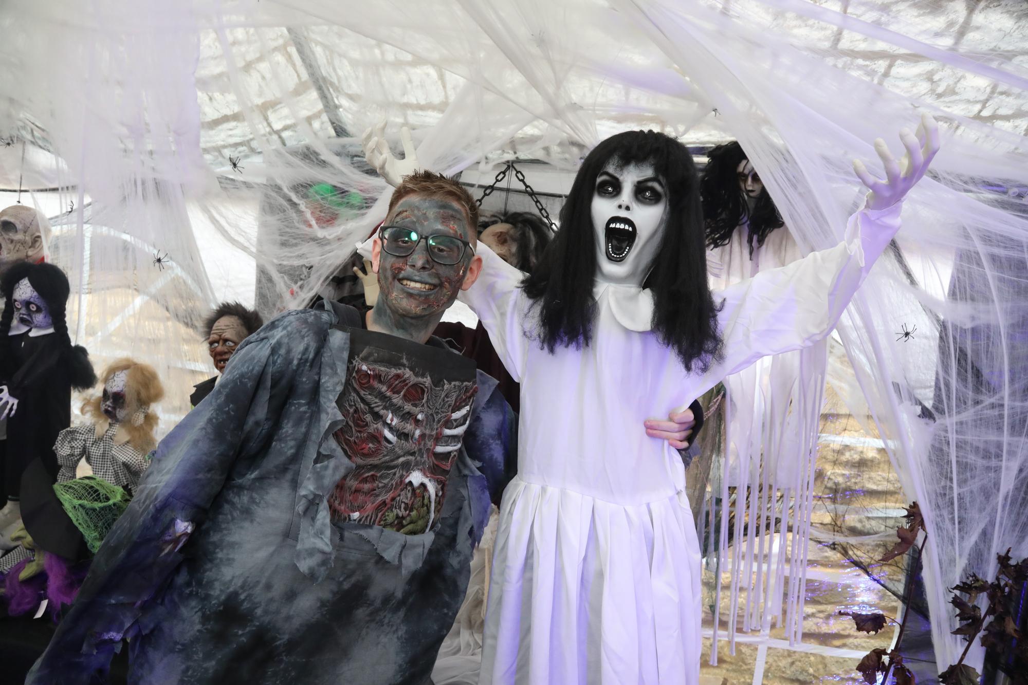 Corby teen Harry says 'Halloween better than Christmas' as he opens haunted house for charity