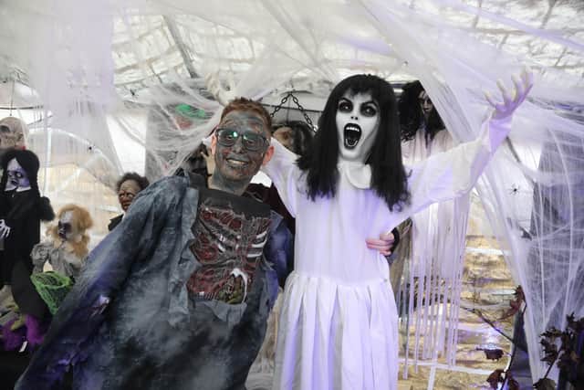 Harry Jacques creator of Harry's Haunted House fundraiser in Weldon/IMG