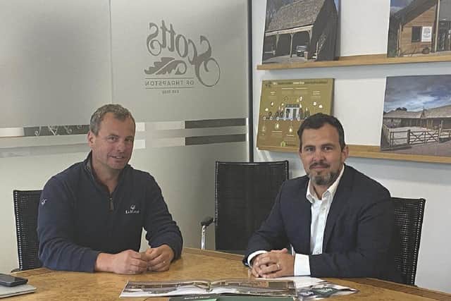 James Scott, Scotts of Thrapston and Seb Orr, Soho & Finch