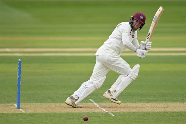 Luke Procter scored 961 first-class runs for the Tudor Rose last season