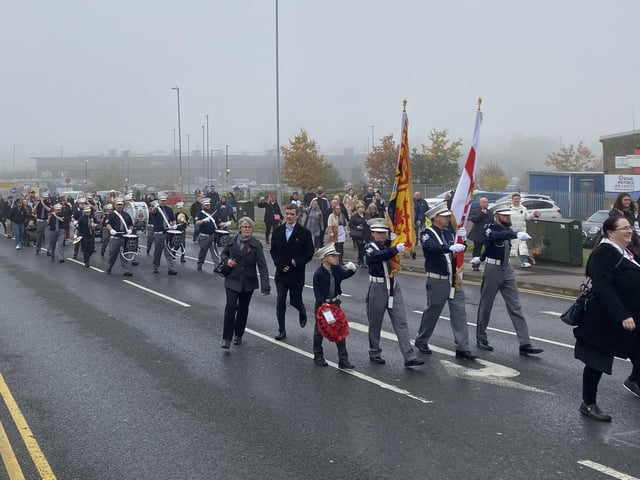 Corby Remembrance Sunday Parade and Service of Remembrance 2022