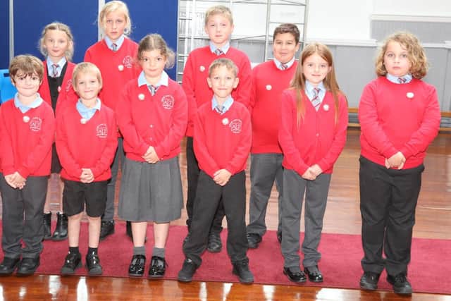 The Alfred Lord Tennyson School council members