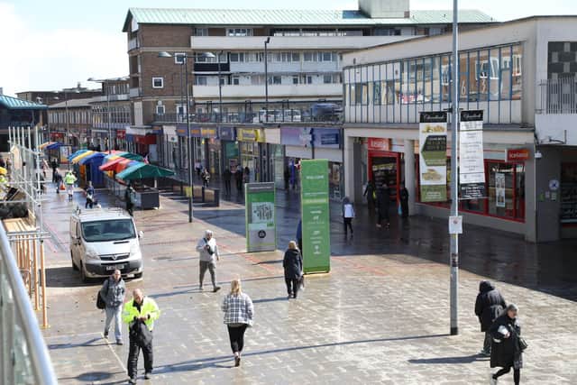 Corby town centre - Corporation Street