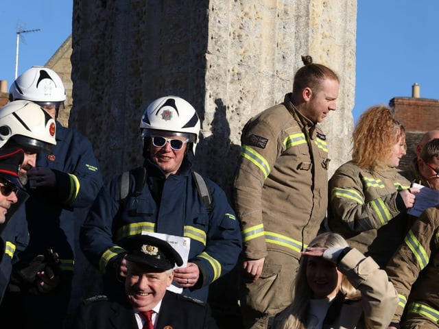 Annual Boxing Day Squirt between Geddington Volunteer Fire Brigade and Northants Fire and Rescue at Geddington Ford/National World