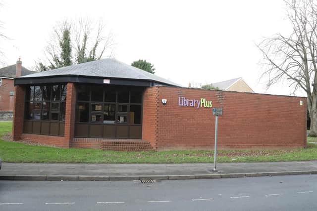 Raunds Library has been on the site since 1976