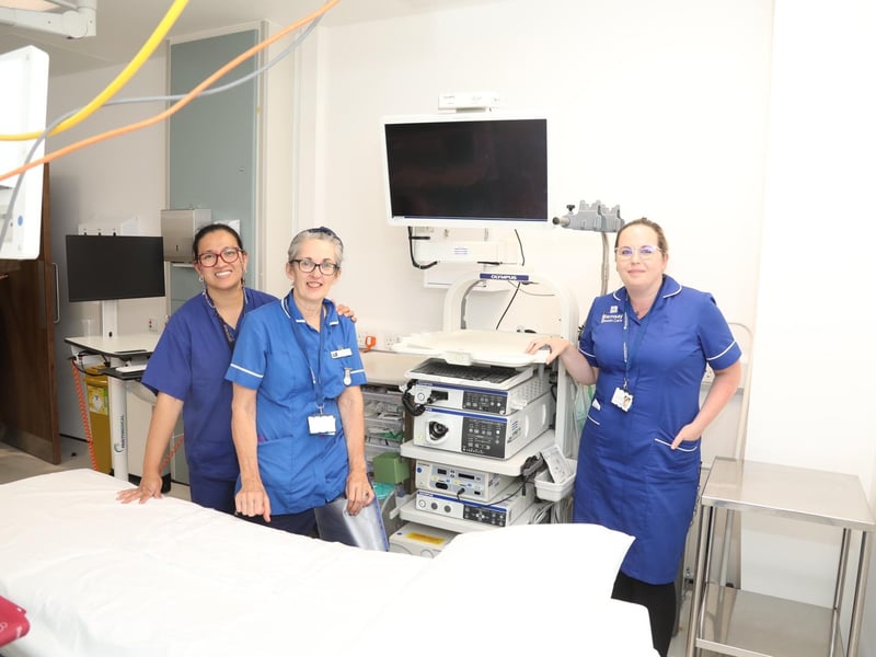The endoscopy department