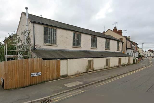 The two-storey building is currently vacant