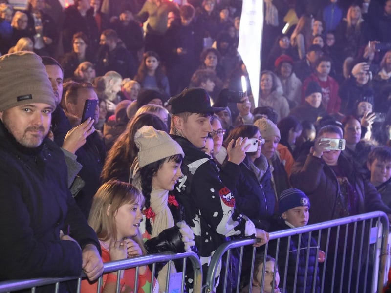 PICTURE SPECIAL: Kettering Christmas lights switch on event 2024