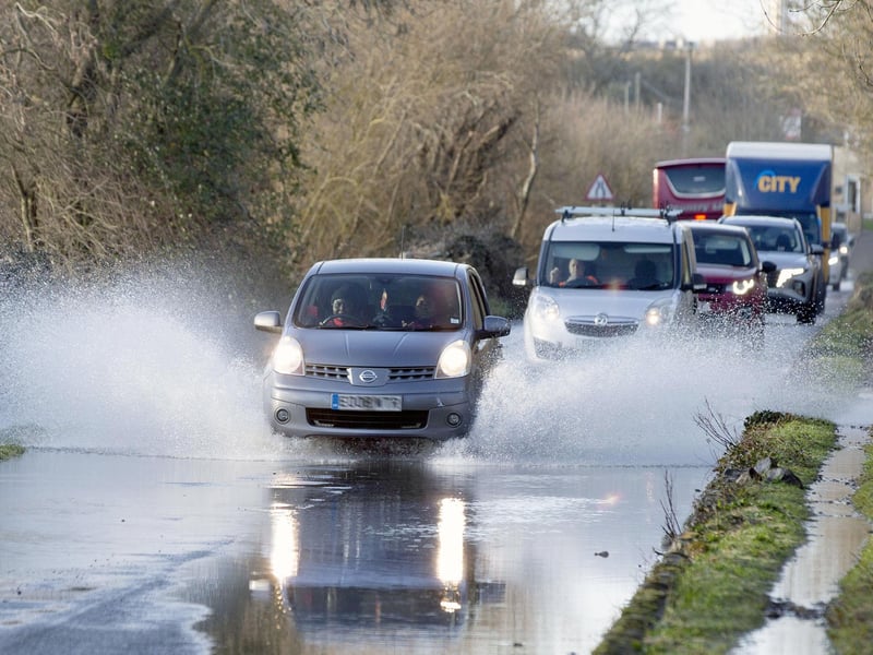 Flooding near Woodford Mill